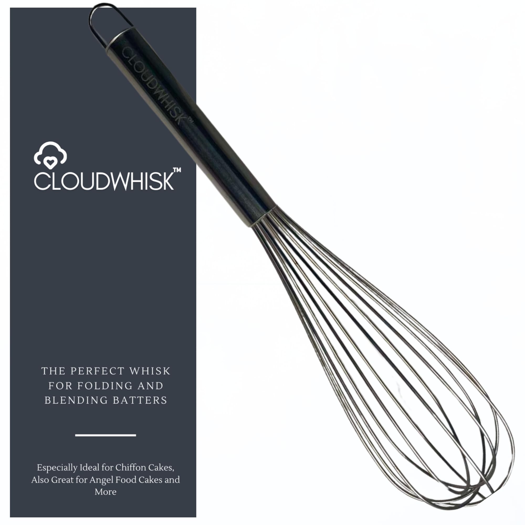 CloudWhisk batidor globo de 14 pulgadas para batidos ligeros y esponjosos.