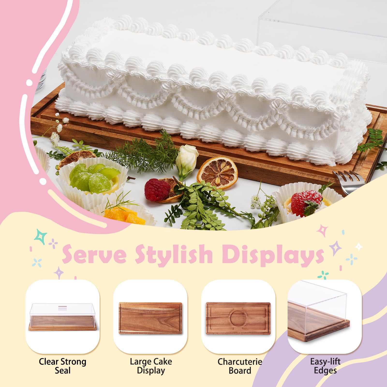 ClouTideR conjunto charcuteria 2-en-1 para reuniones