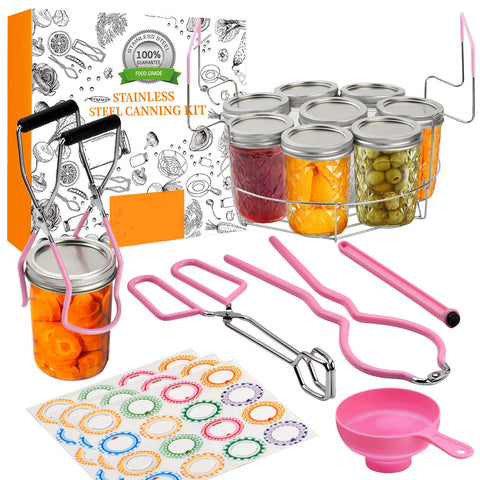 Clroursim kit enlatado: rejilla de acero inoxidable para baño María, duradero y seguro.