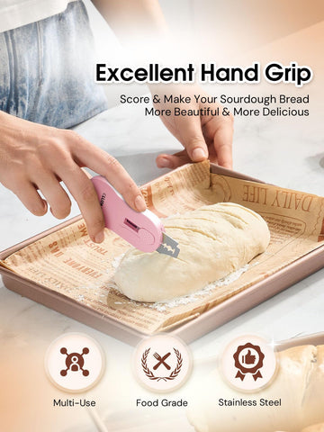 CLUEAPOP lame mango ergonómico para uso cómodo y preciso.