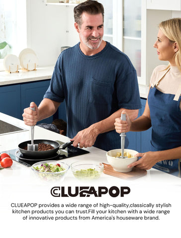 CLUEAPOP mango ergonómico antideslizante para manejo cómodo
