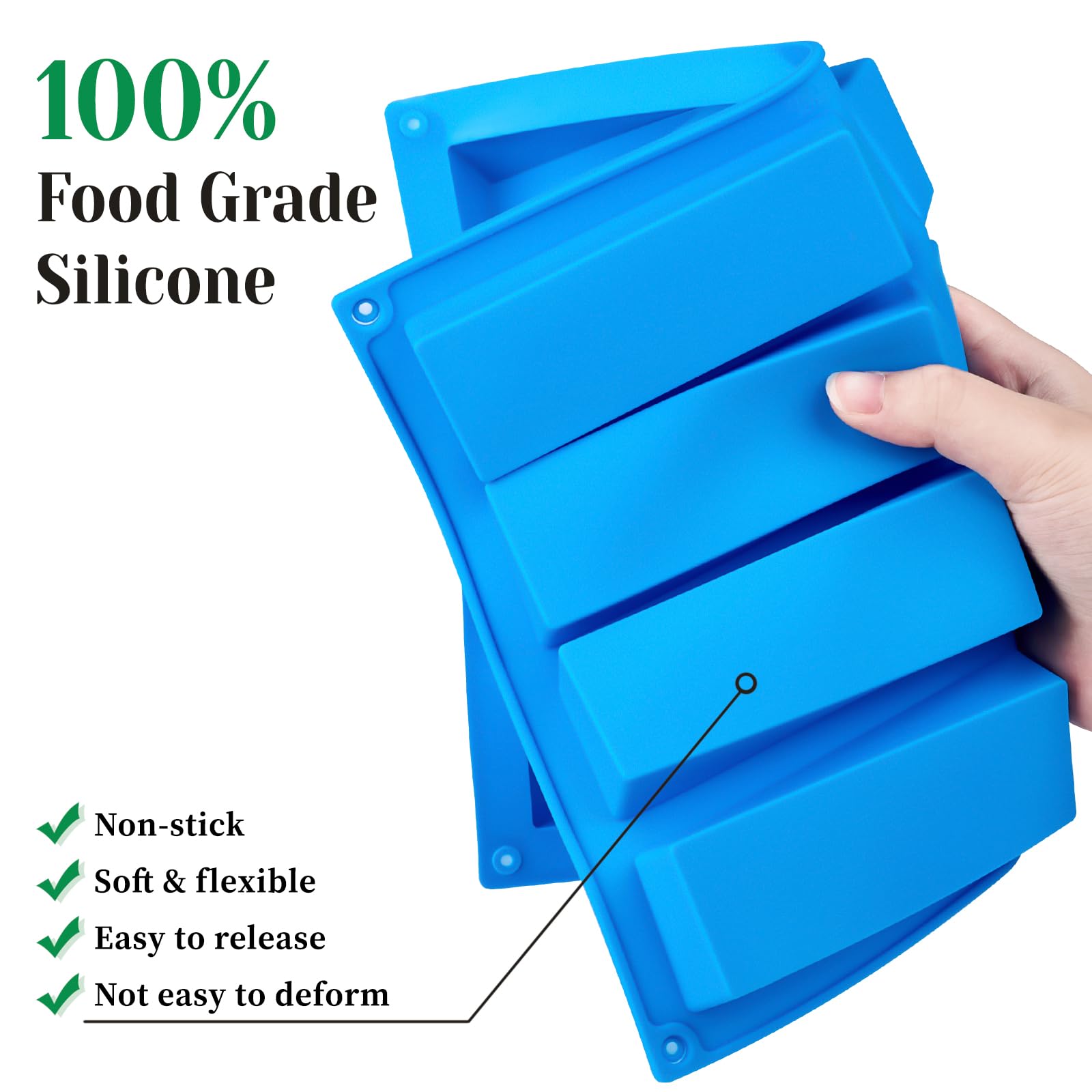 CLUEWR desmolde facil gracias a silicona flexible