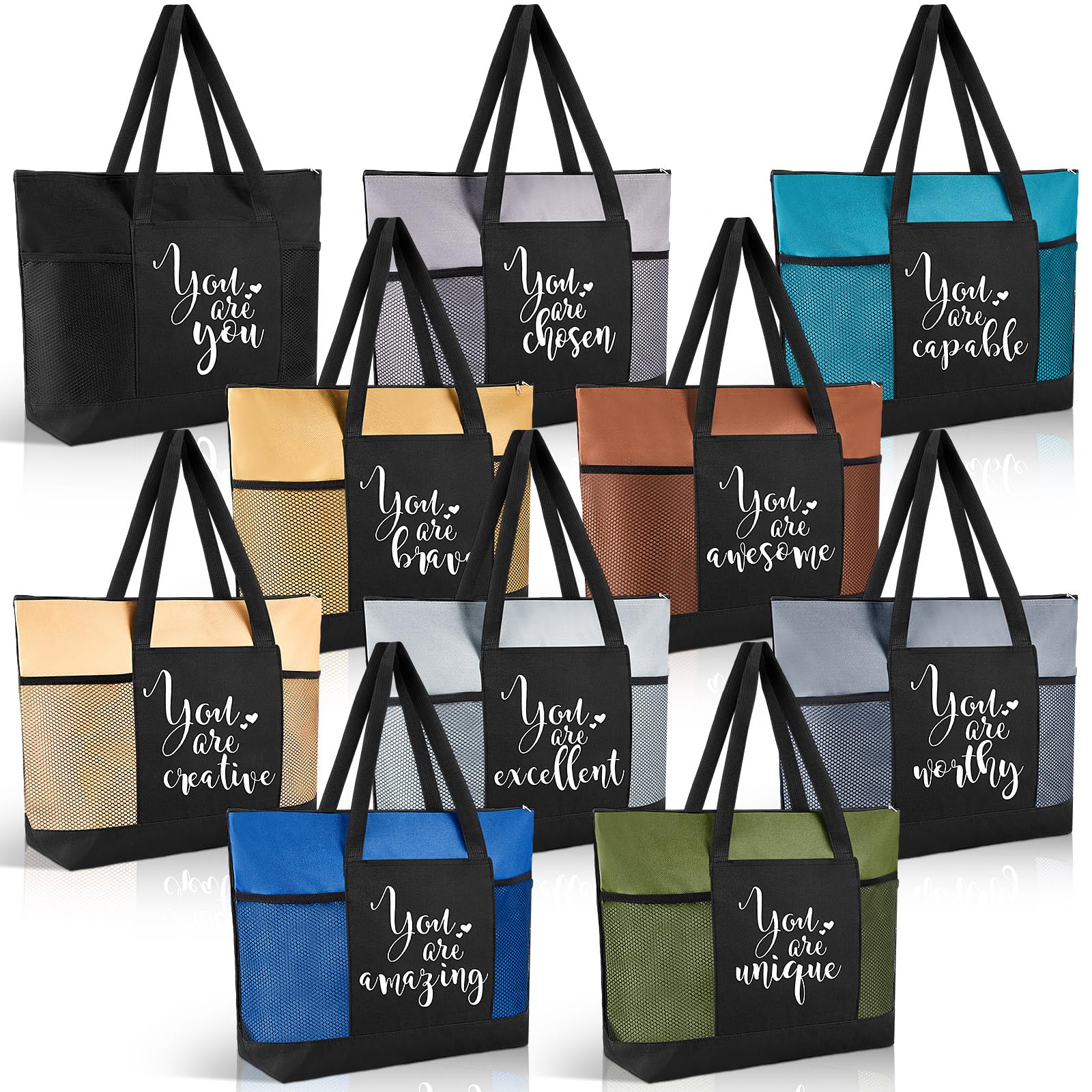 Bolsas Clysee de agradecimiento para mujeres en colores neutros, útiles para recompensas y uso diario
