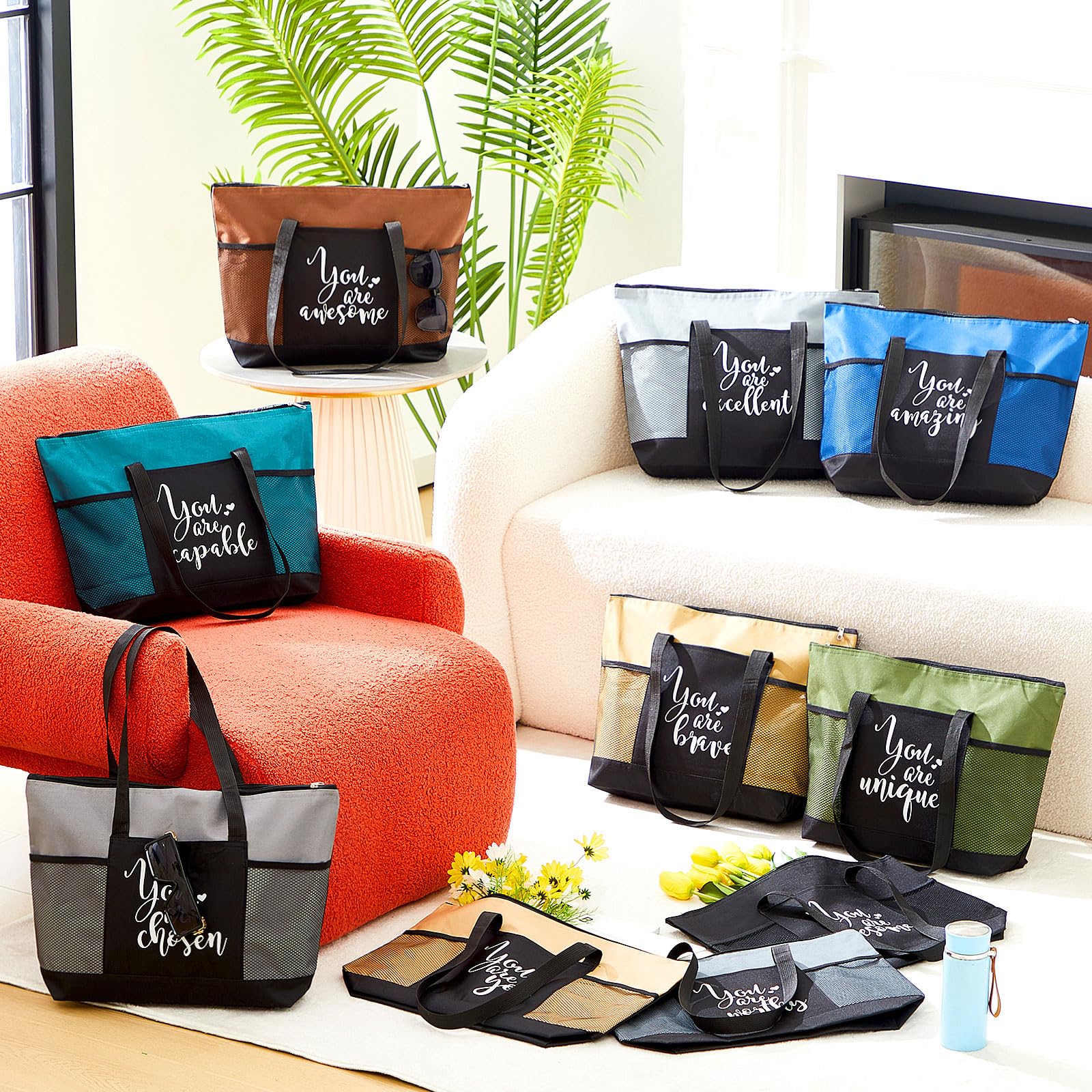 Set de 10 bolsas Clysee para reconocer equipos y voluntarios