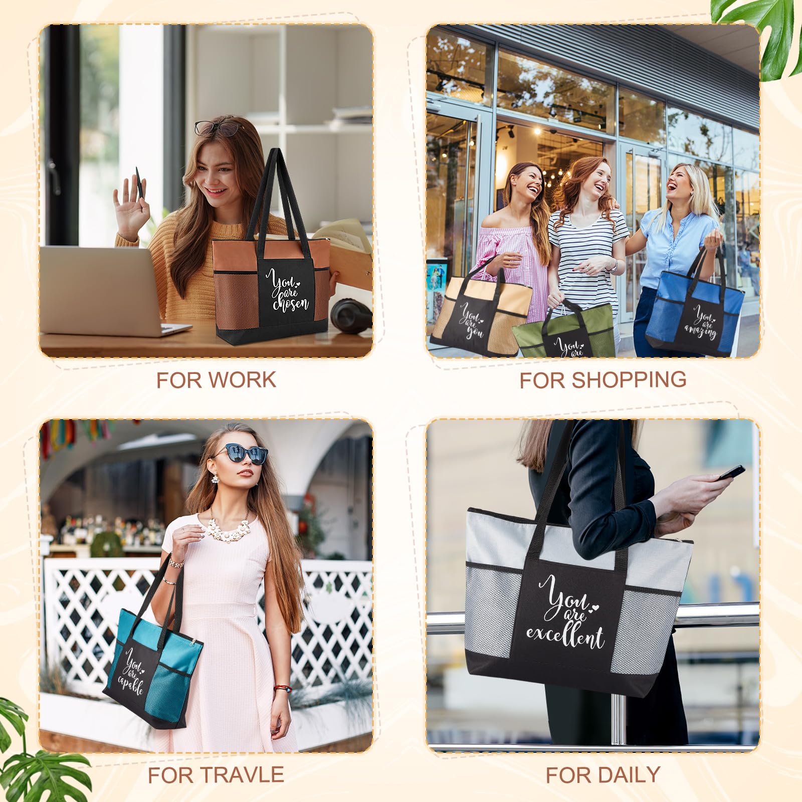 Tote amplio Clysee para agradecer en Navidad o semanas de reconocimiento