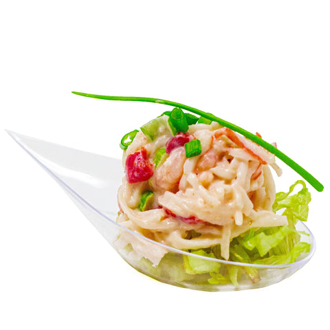 CMJJ Gourmet bandeja de entremeses transparentes para catering