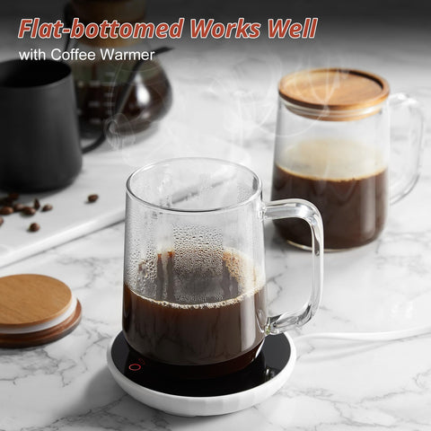 Vaso CMLKLZD para capuchino, capuchino y té, uso diario.