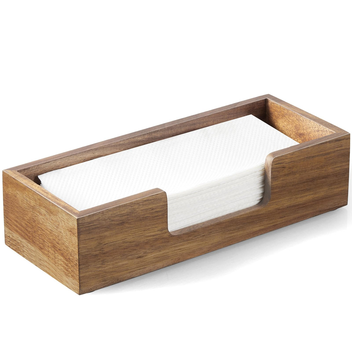 Dispensador CMLKLZD de papel-toalla en mesa para baño de visitas.