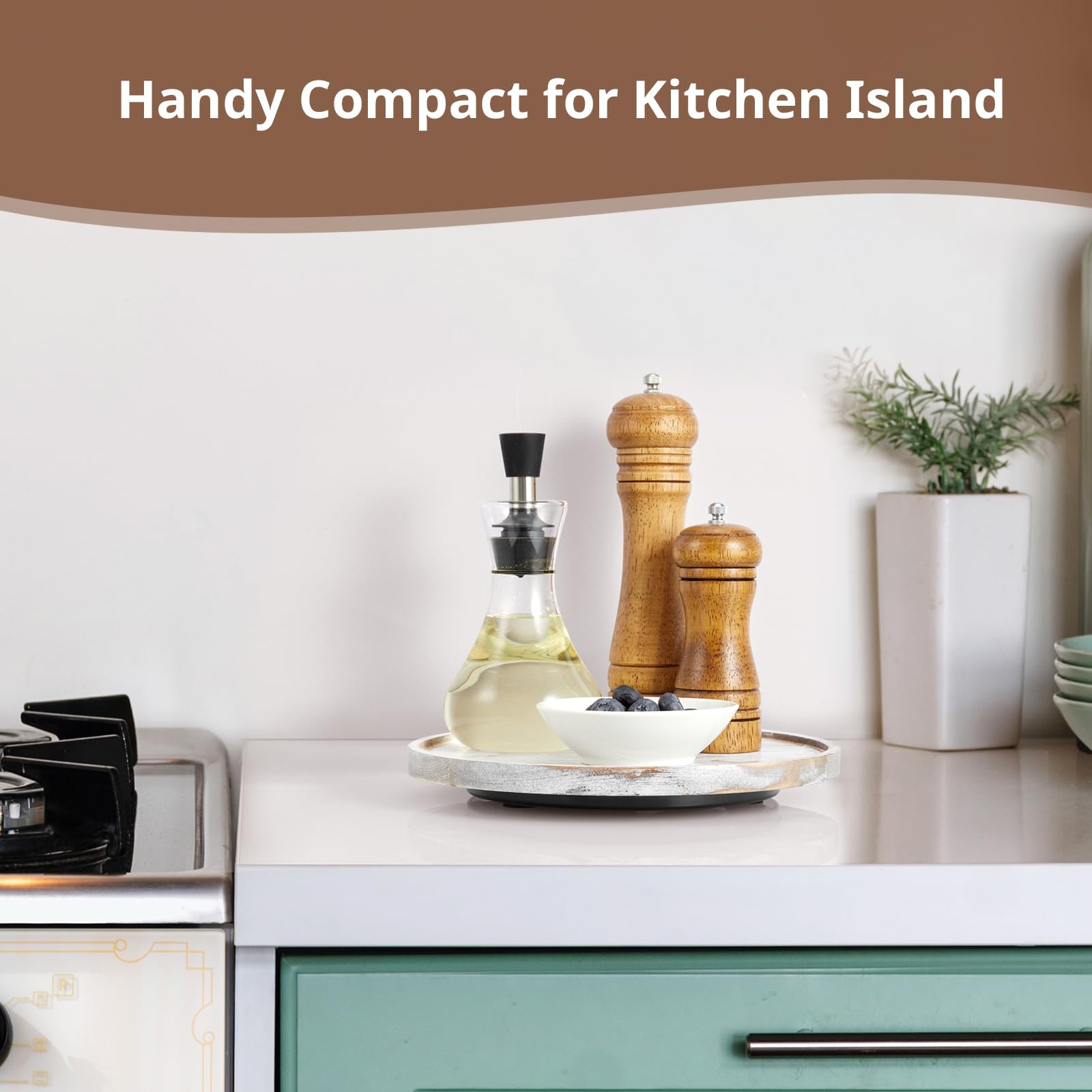 CMLKLZD uso versatil para cocina, despensa y mesa de comedor.