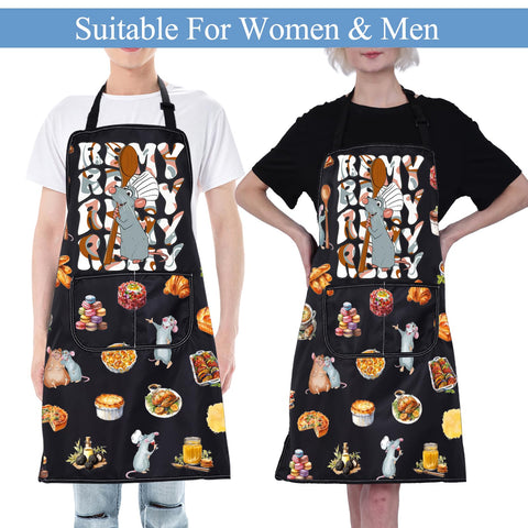 CMNIM Remy Rat Apron material impermeable: protege ropa ante salpicaduras de grasa.