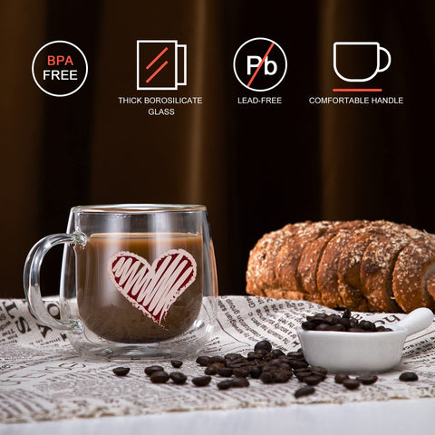 CNGLASS acabado cristal transparente, diseño elegante para mesa y regalo.