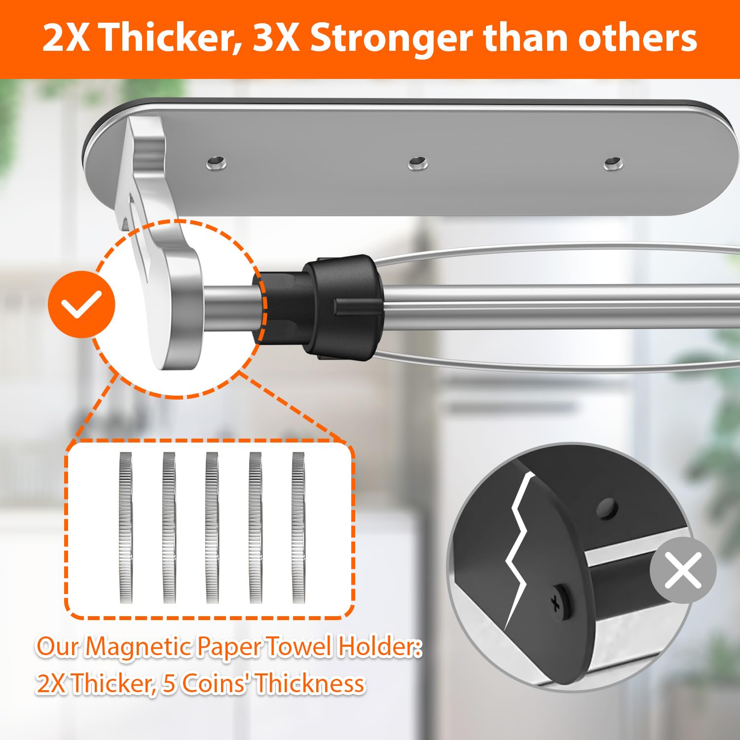 CNARIO montaje en pared o bajo armario ofrece versatilidad.