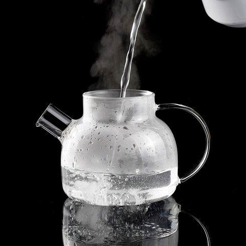 CNGLASS tetera de 600 ml sirve 1–2 tazas.