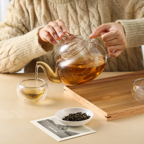 CNGLASS regalo ideal para amantes del té en casa u oficina