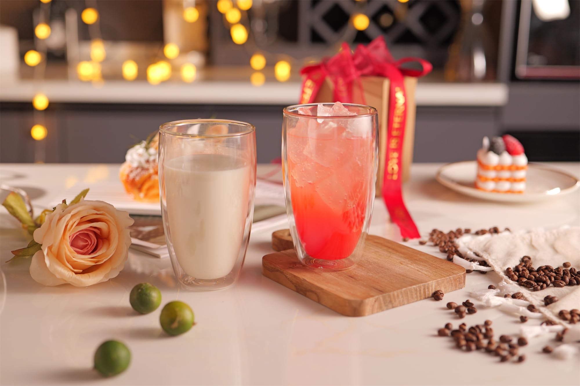 CNGLASS: taza apilable para ahorrar espacio en cocina y mesa.