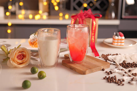 CNGLASS: taza apilable para ahorrar espacio en cocina y mesa.