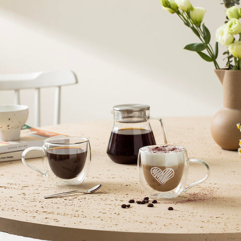 CNGLASS taza apta para microondas y lavavajillas sin complicaciones