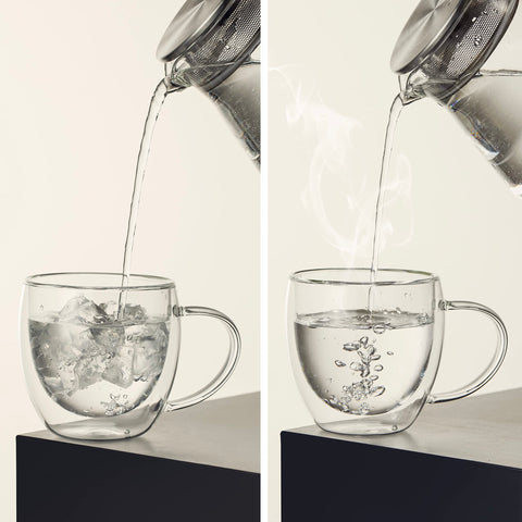 CNGLASS asa ergonómica facilita beber con una mano.