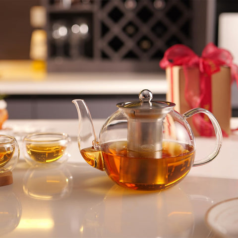 CNGLASS regalo perfecto para amantes del té en casa u oficina.