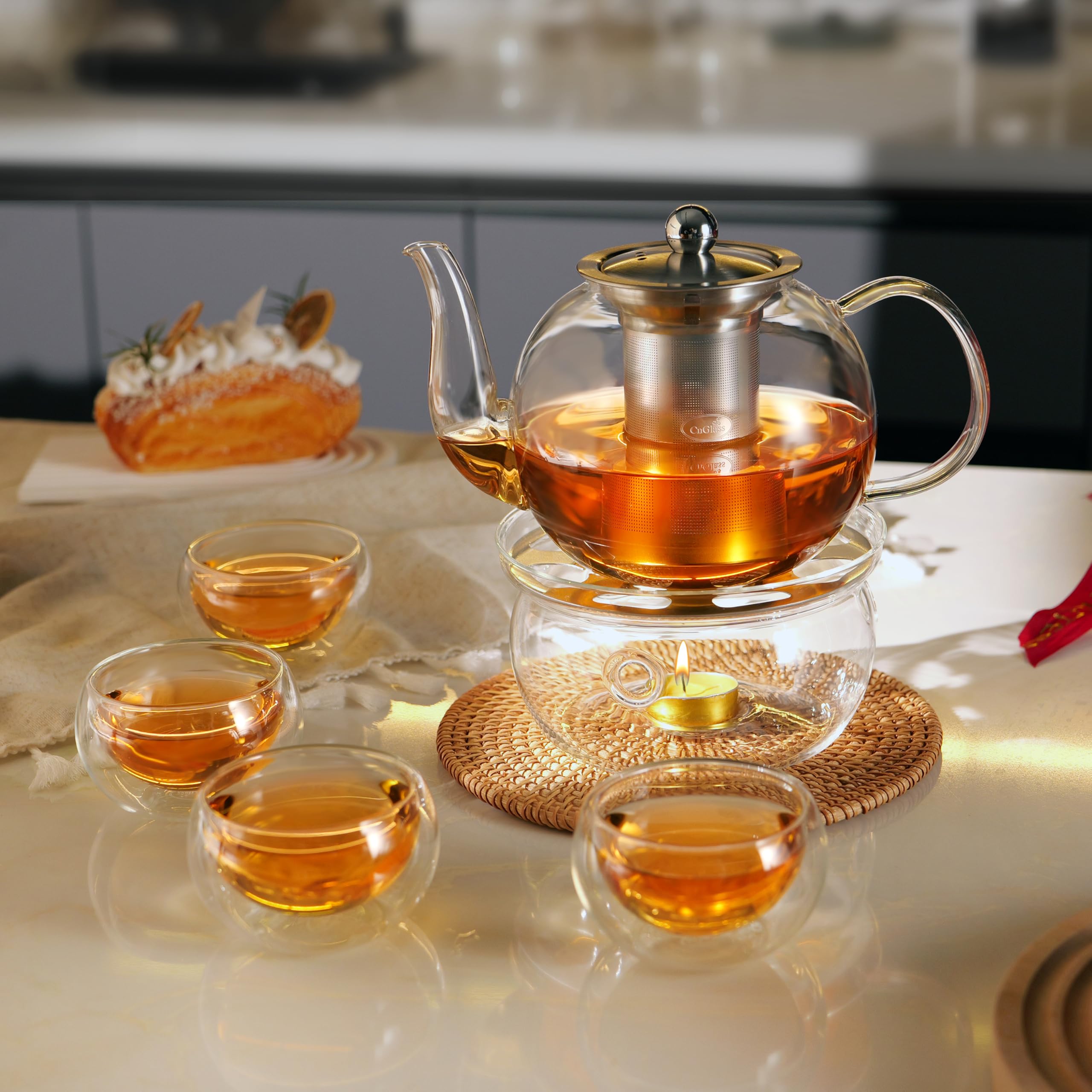 CNGLASS regalo ideal para amantes del té