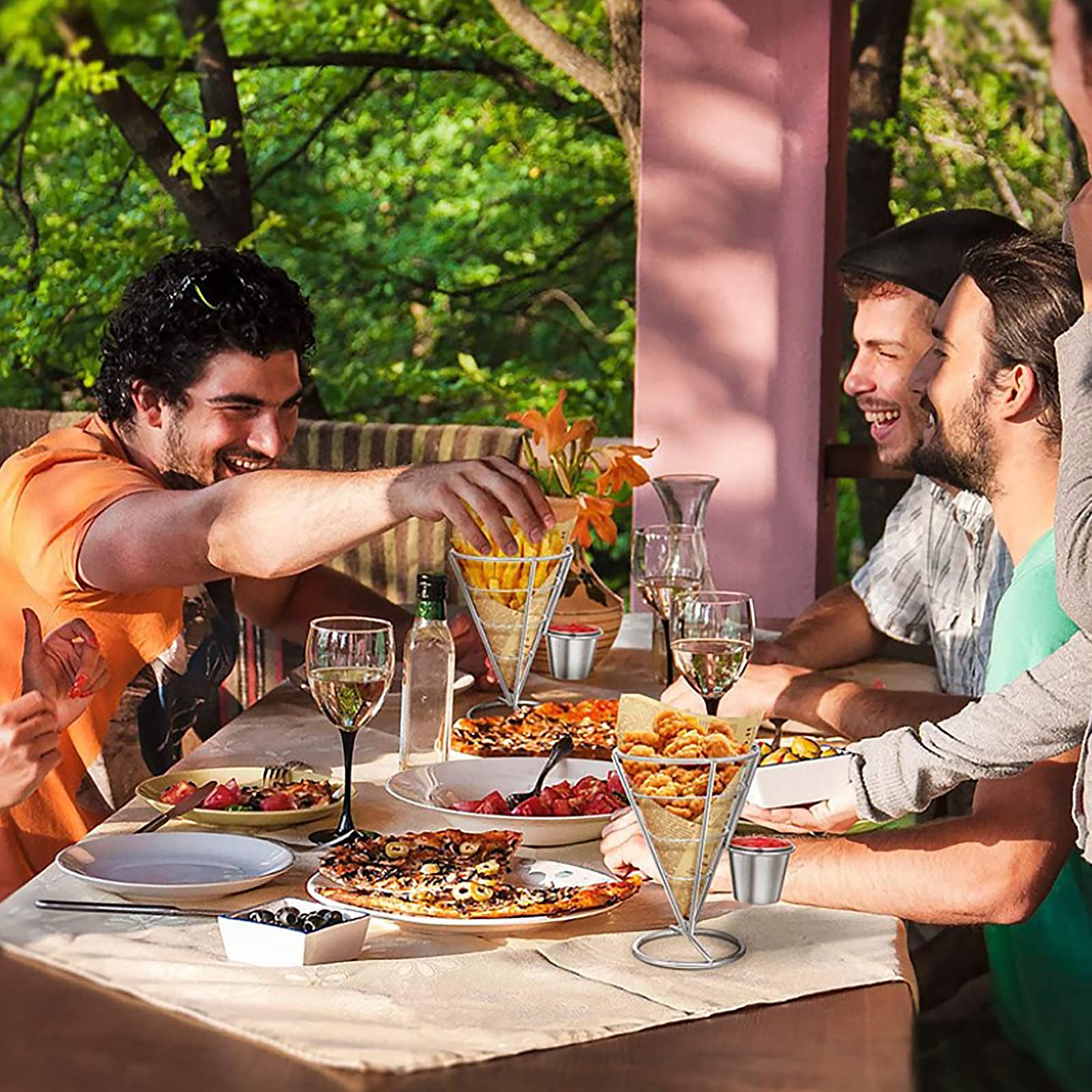 CNQLIS presentacion-snacks: ideal para buffets, fiestas y catering.