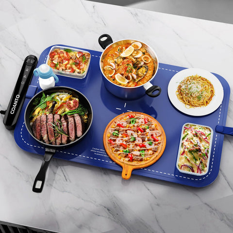 Coanto bandeja caliente para alimentos con calentamiento uniforme para buffets