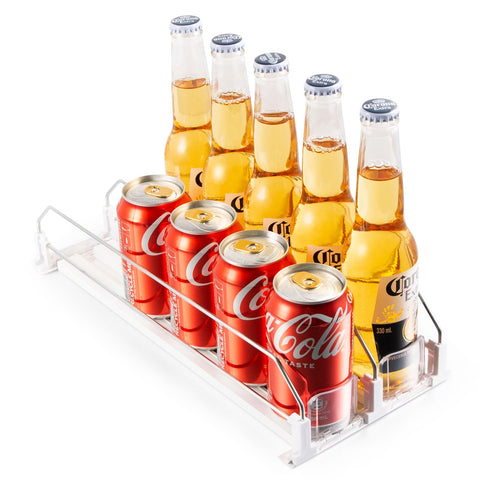 Coanto Dispensador de bebidas para nevera mejora la organización y acceso.