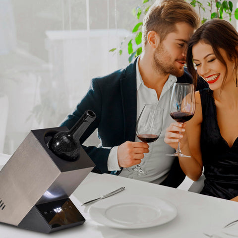 Cuerpo de acero inoxidable con acabado elegante para el hogar o viaje.