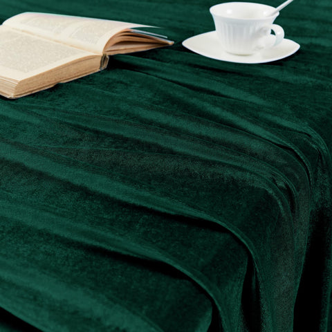 Mantel Cobedzy verde, ideal para fiestas y eventos.