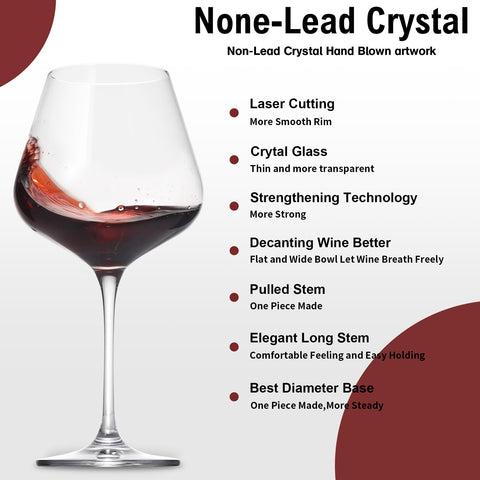 Coccot copa de cristal italiano, ideal para eventos y hoteles