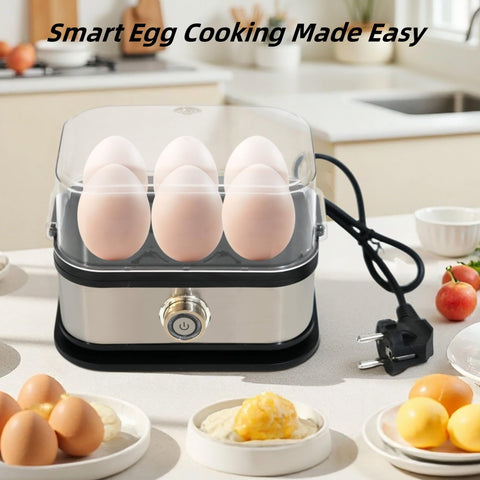 Cocedor de huevos inteligente, apagado automático al terminar y sin necesidad de monitoreo.