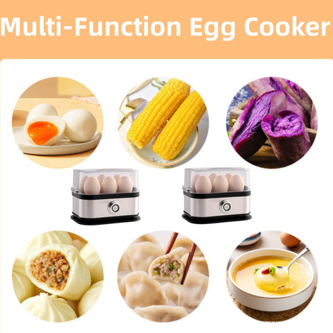 Cocedor de huevos inteligente, capacidad multifunción para diferentes preparaciones de huevos.