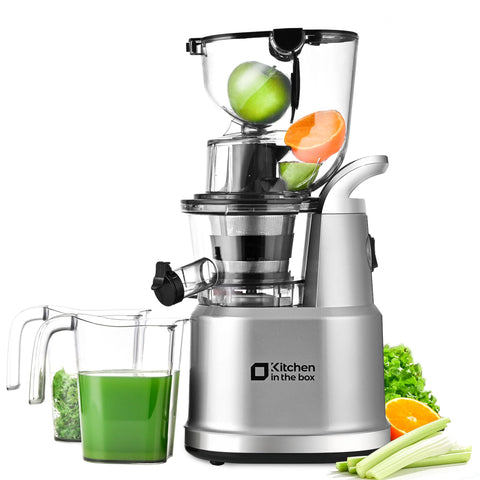Kitchen in the Box: entrada amplia 83 mm para jugos de frutas enteras