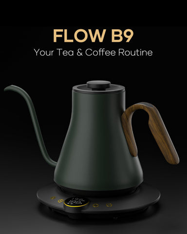 Cocinare FLOW B9: control de temperatura para realzar aromas del té.