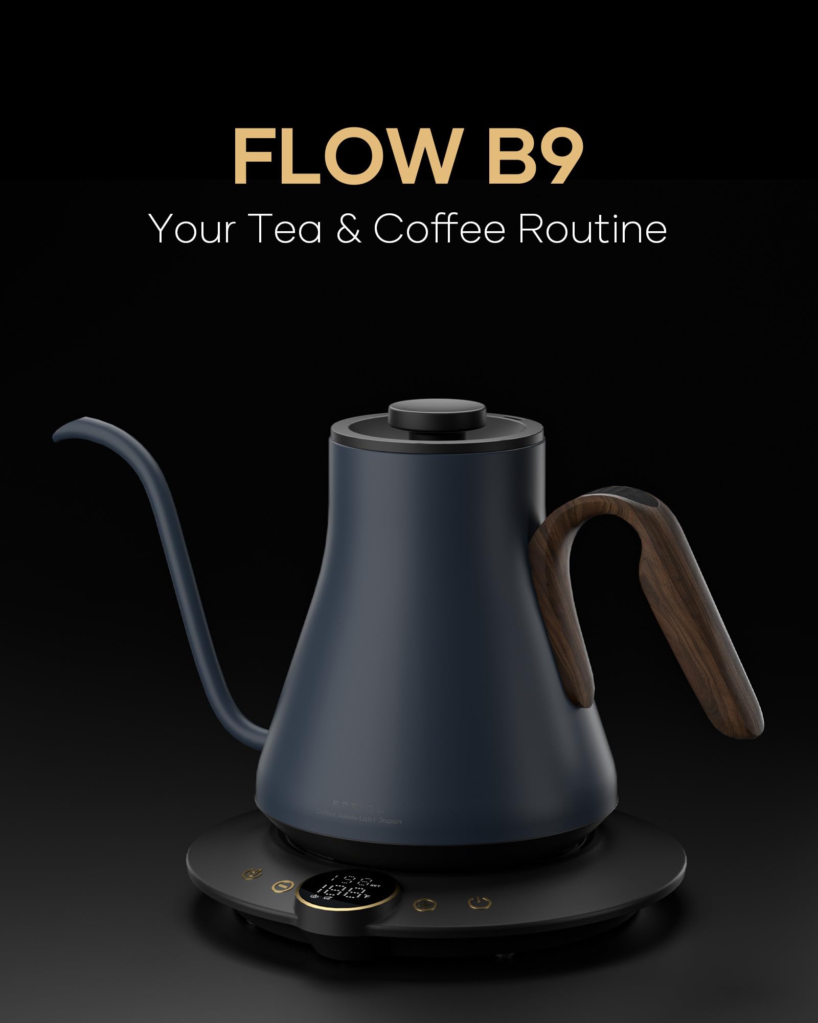 Cocinare FLOW B9: vertido suave gracias al cuello de ganso