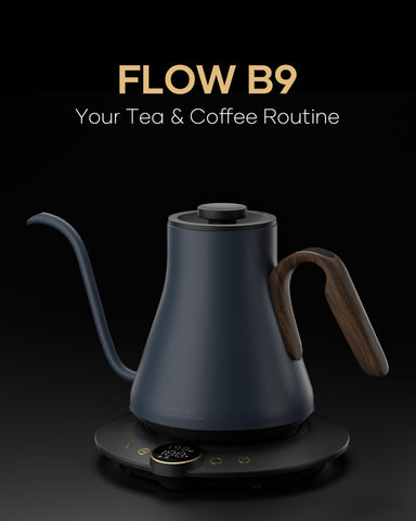 Cocinare FLOW B9: vertido suave gracias al cuello de ganso