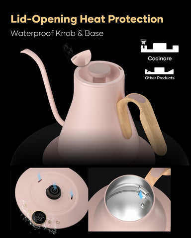 Cocinare FLOW B9 temporizador de infusión para consistencia