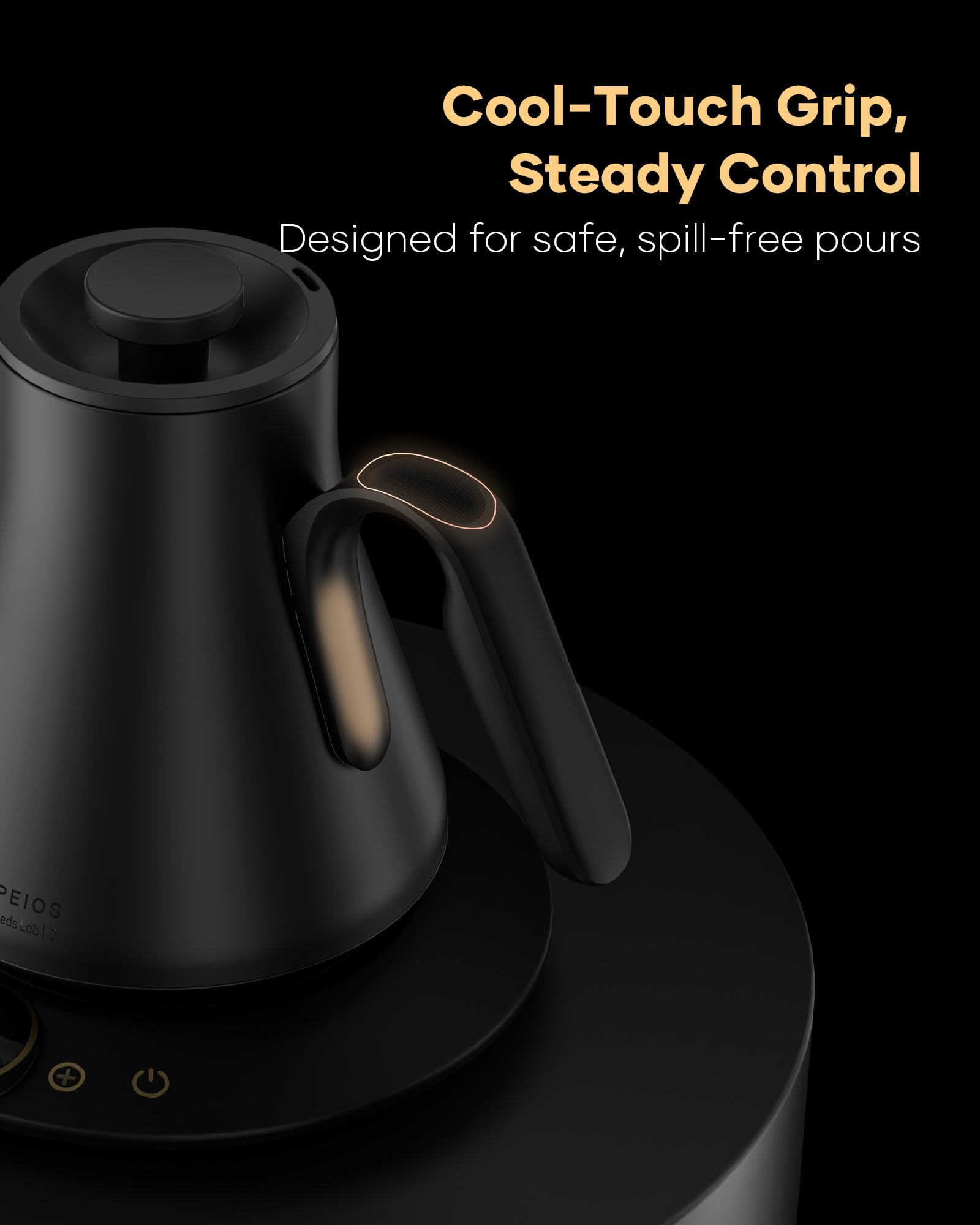 Cocinare FLOW B9 temporizador de infusión integrado para consistencia.