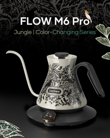 Cocinare Flow M6 Pro, boquilla ganso de 6 mm para flujo suave y estable.