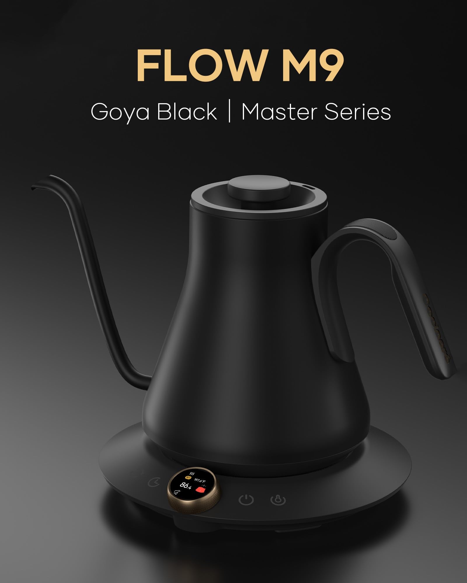 Cocinare FLOW M9 con control de temperatura preciso para resultados consistentes.