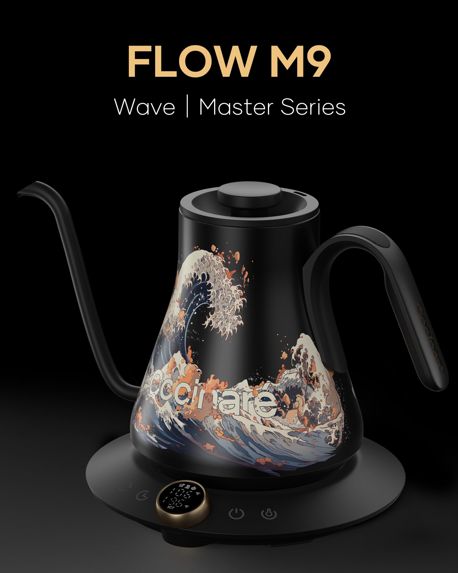 Cocinare FLOW M9 con control de temperatura preciso para bebidas consistentes