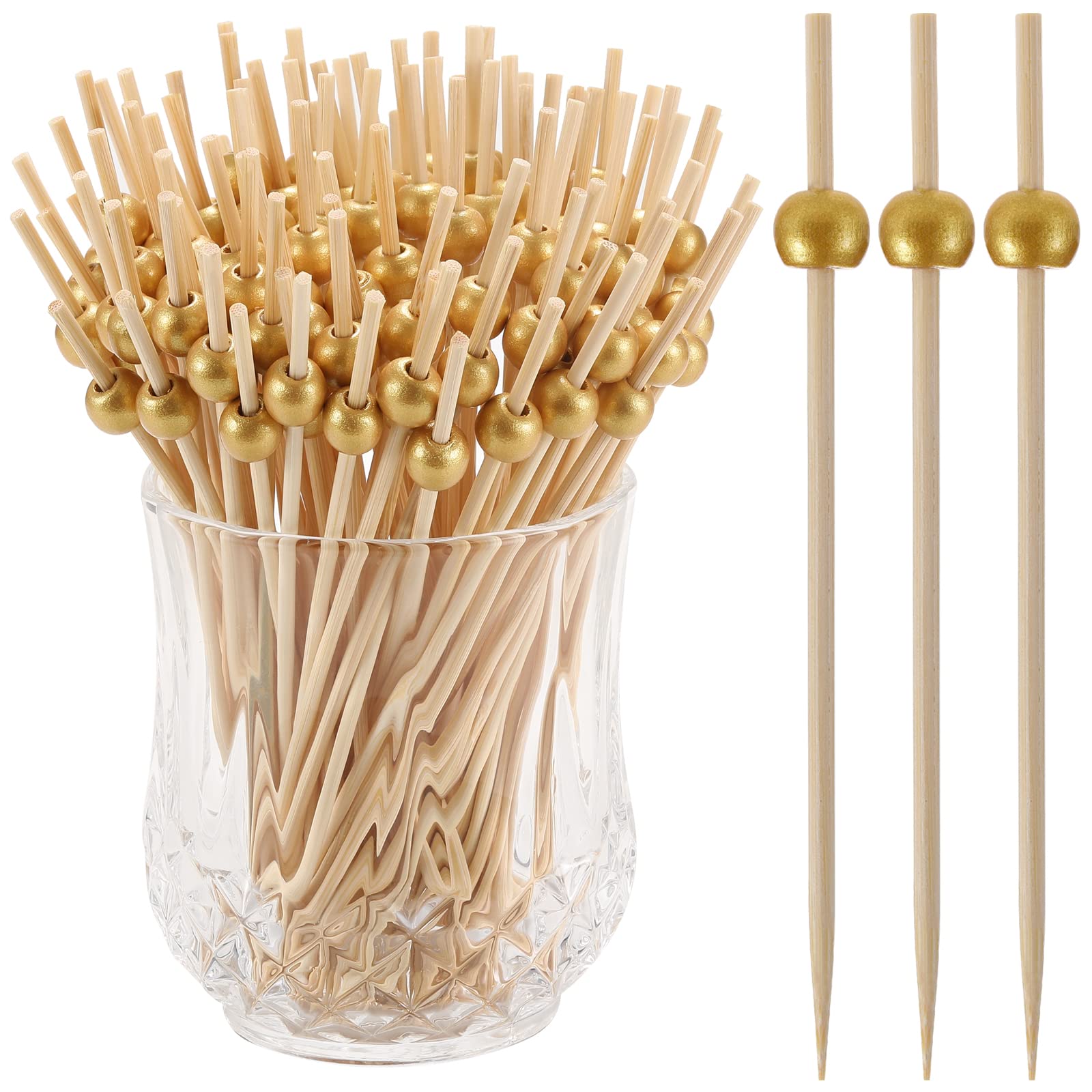 CockStixs palillos de 4,7 pulgadas, tamaño perfecto para aperitivos y postres