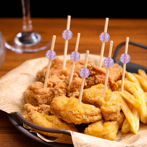 CockStixs palillos cóctel lisos, sin astillas para un servicio cómodo.