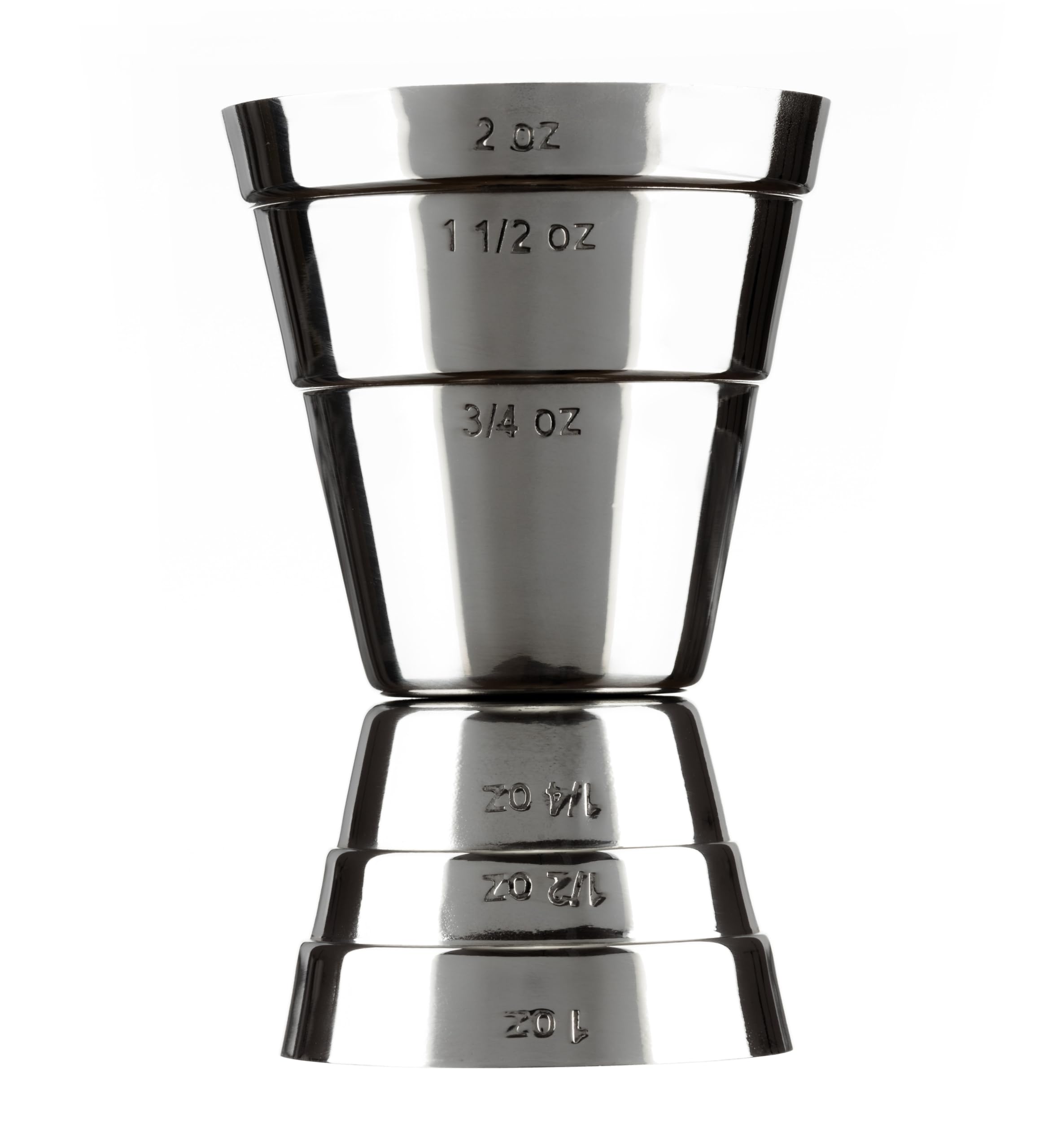 Cocktail Farmer medidor con diseño ergonómico para uso cómodo.