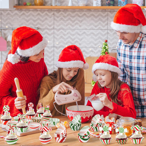 Moldes mini de COcnny para cupcakes, ideales para hornear con poco desperdicio.