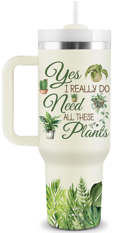 COCOGIFTS taza aislada 40oz con tapa y pajita, ideal para beber al aire libre