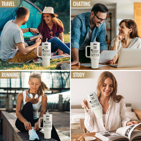 COCOGIFTS Tumbler graduación apto para café té agua y jugos para uso versátil