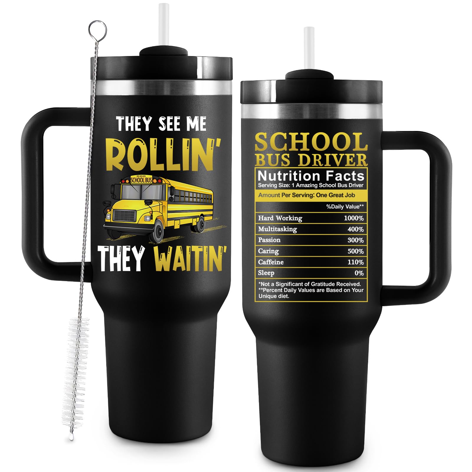 COCOGIFTS vaso termo 40oz con tapa: práctico para bebidas calientes en la ruta diaria.