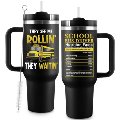 COCOGIFTS vaso termo 40oz con tapa: práctico para bebidas calientes en la ruta diaria.