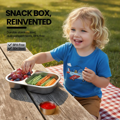 CODIEKEY Snackle Box diseño compacto cabe en estantes de nevera
